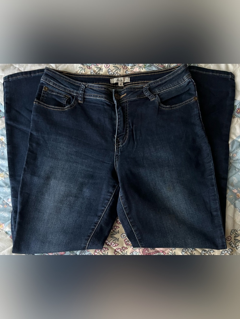 Bass Women's Dark Indigo Skinny Jeans